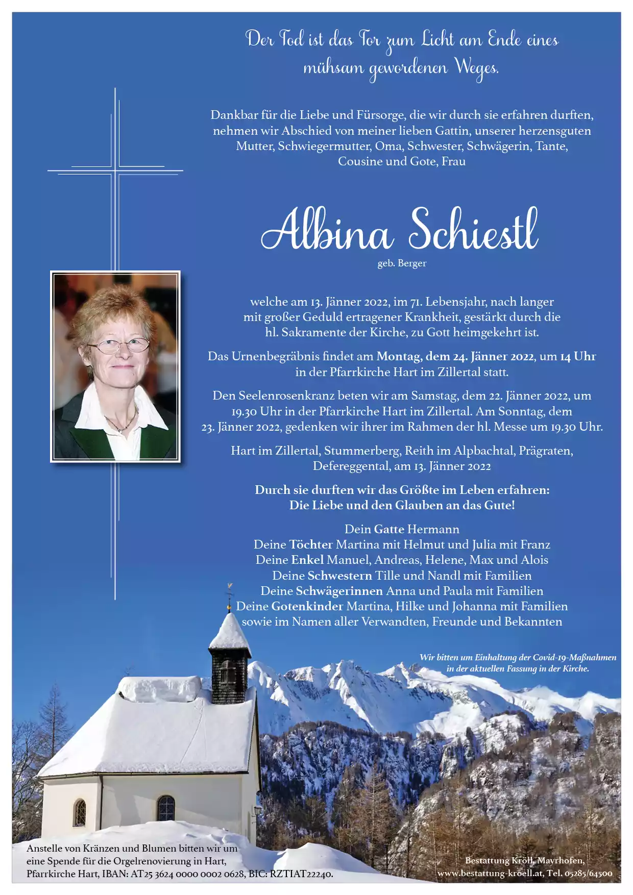 Parte von Albina Schiestl